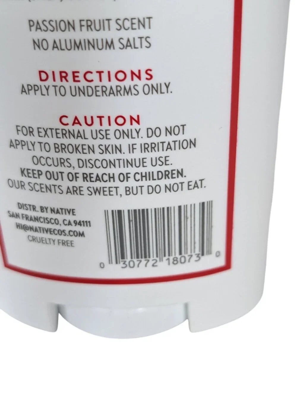 Native jarritos deodorant